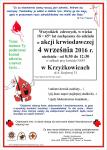 Akcja poboru krwi w Krzyżkowicach